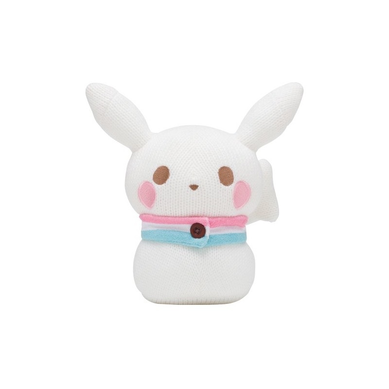 Wool Plush Snowman Pikachu