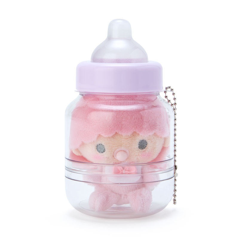 Baby Bottle With Keychain Lara Little Twin Stars