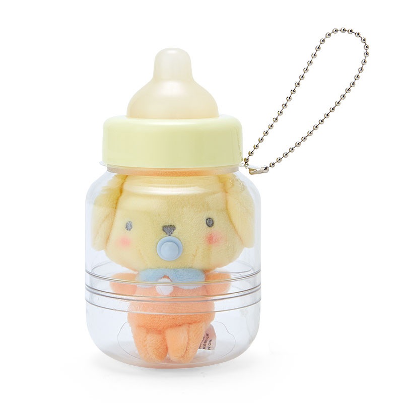 Baby Bottle With Keychain Pompompurin Sanrio