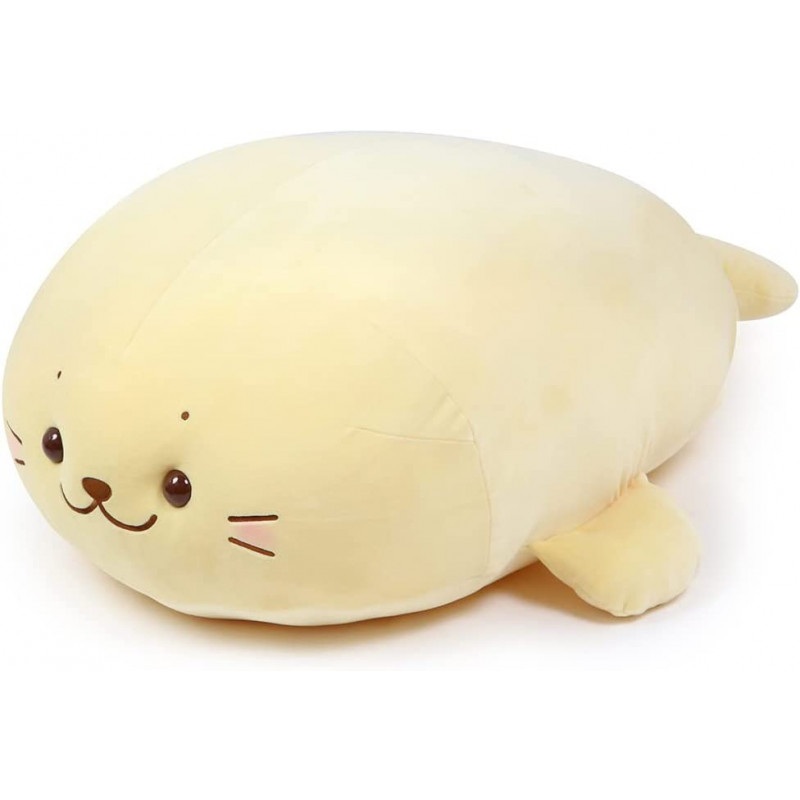 Big Plush Fluffy Banana Sirotan Milk Color
