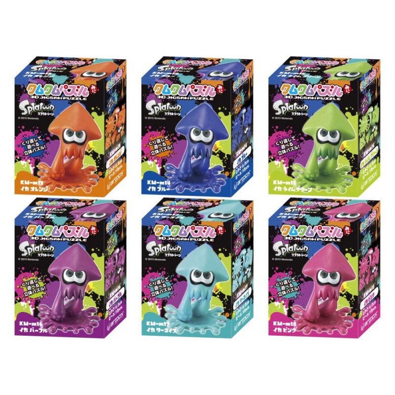 3D Puzzle Squid Set Splatoon