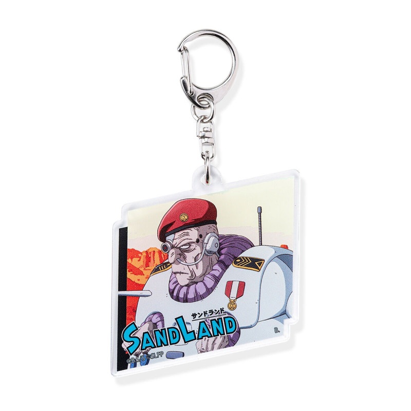 Acrylic Keychain General Zeu SAND LAND
