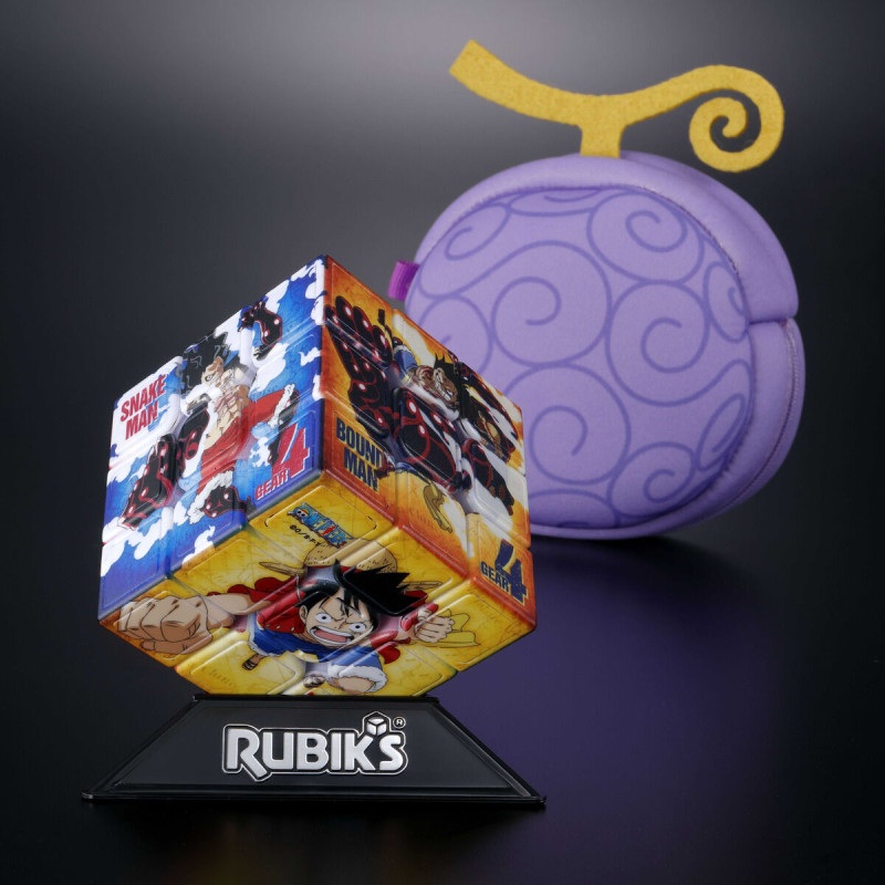Toy Rubik’s Cube Monkey D. Luffy Ver. with Gomu Gomu no Mi Bag ONE PIECE x RUBIK’S