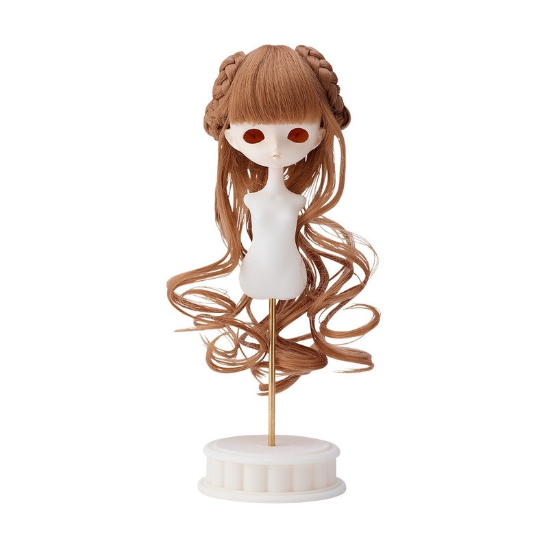 Accessory Brown Bun Wig Series Harmonia bloom