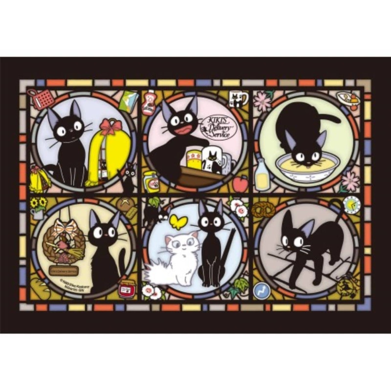 Art Crystal Jigsaw Puzzle Jiji’s Town Report Kiki’s Delivery Service